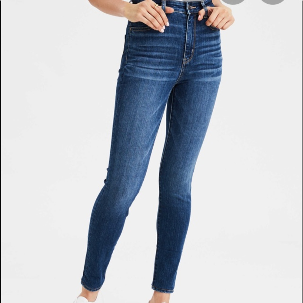 Like New American Eagle high rise